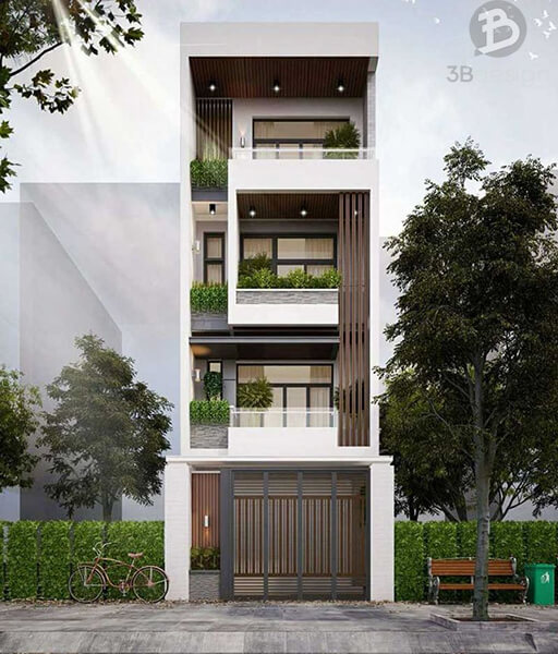 Mẫu nhà phố 5m